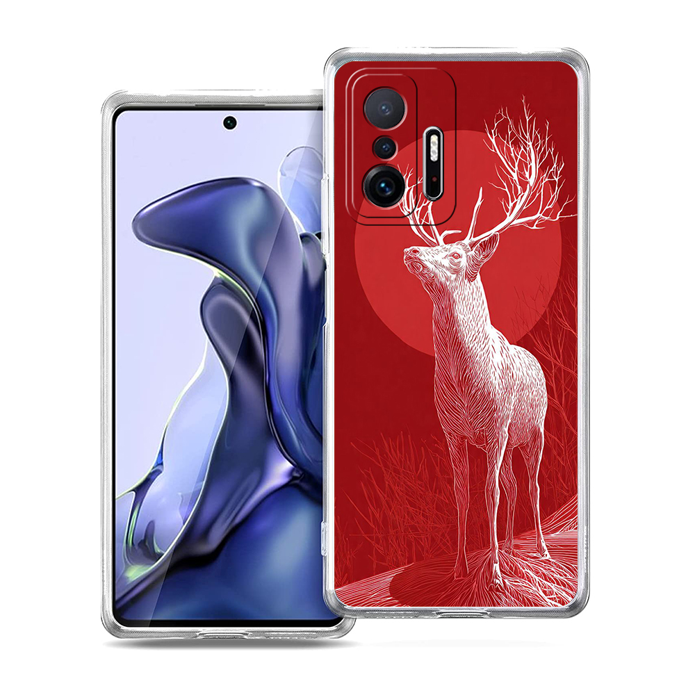 Phone Cases Red Deer - 샤오미 미 17 15 14 17T