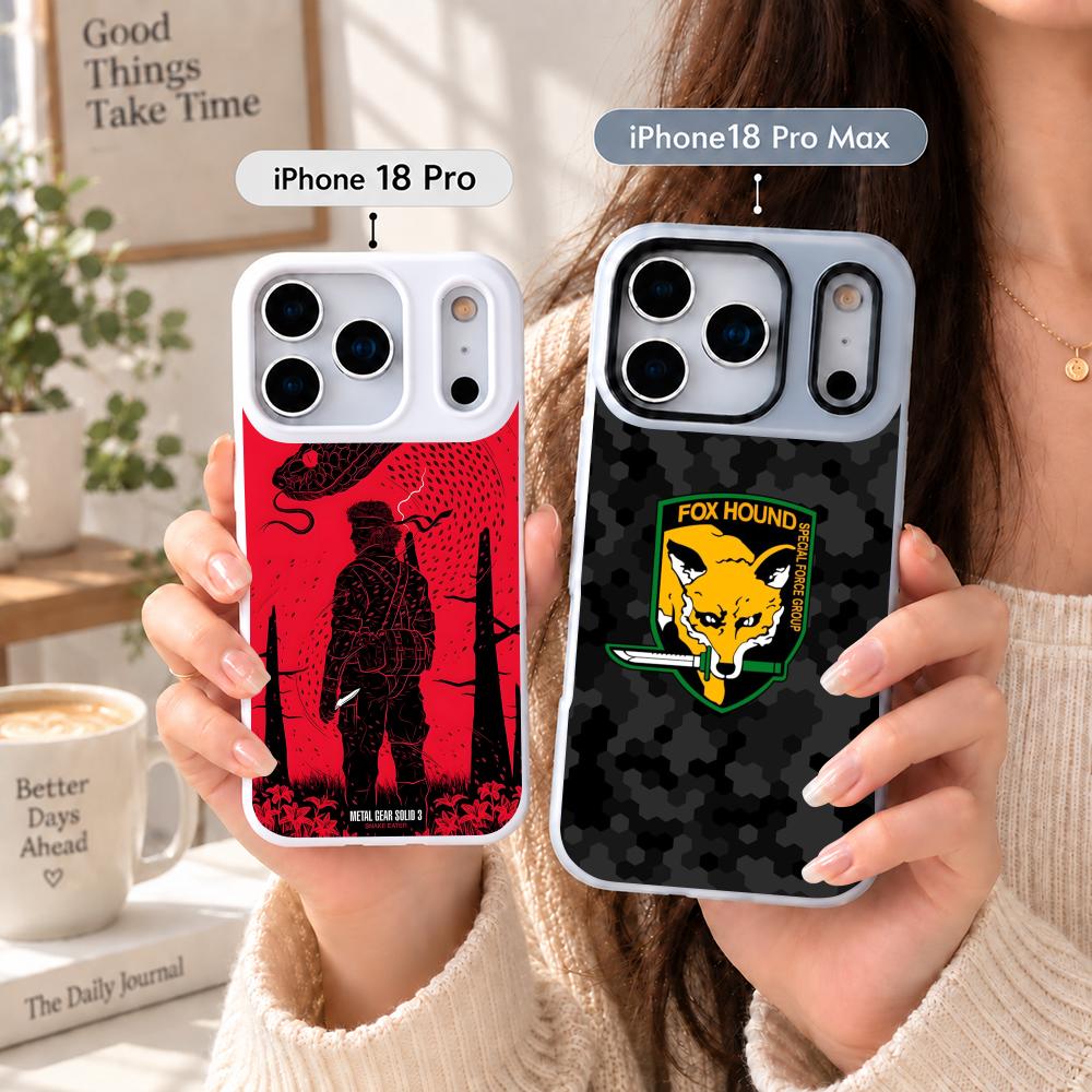 Phone Cases Metal - 슈퍼 게임 M-메탈 기어 솔리드 스마트폰