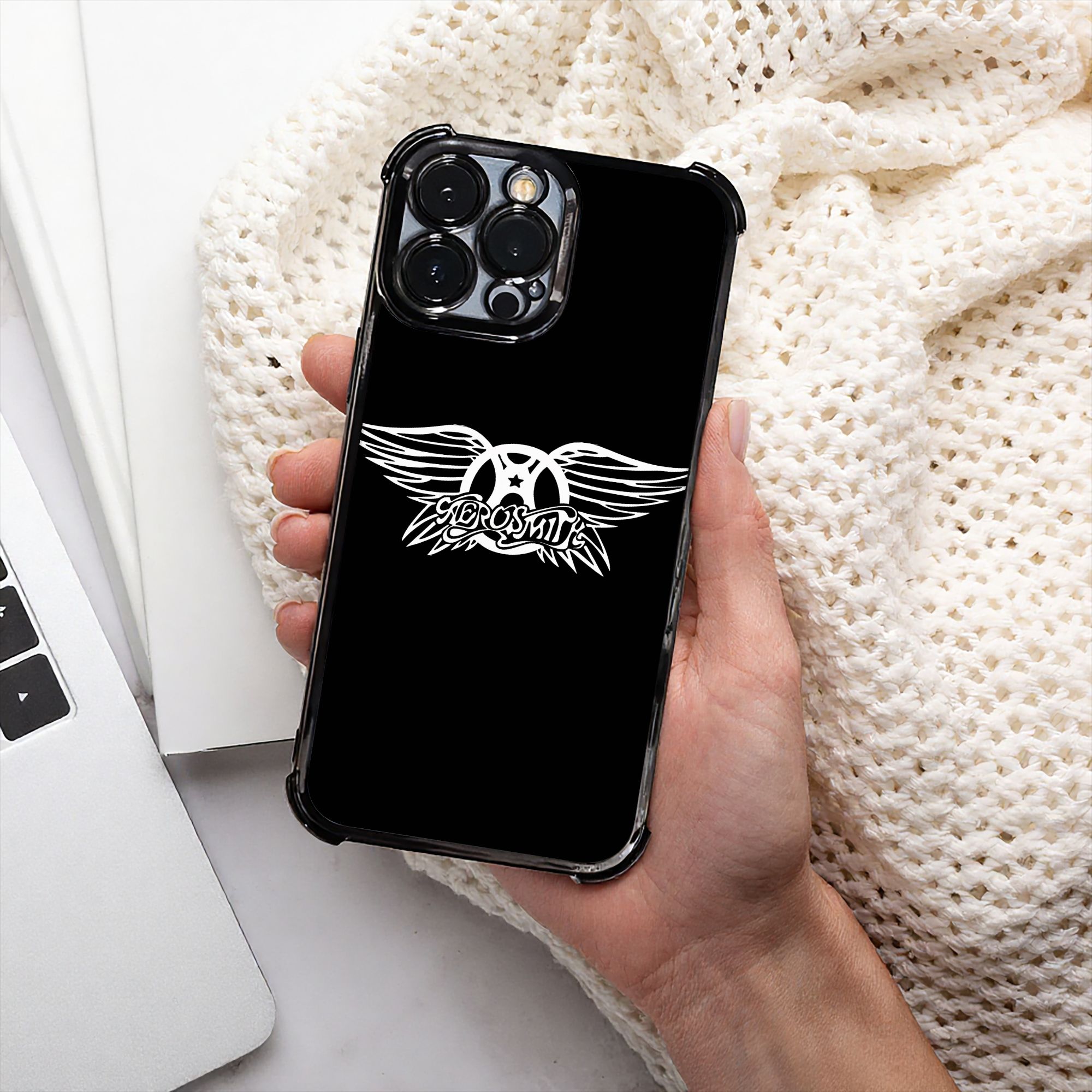 Phone Cases Metal - 밴드 록 메탈 폰 케이스 에어로스미스