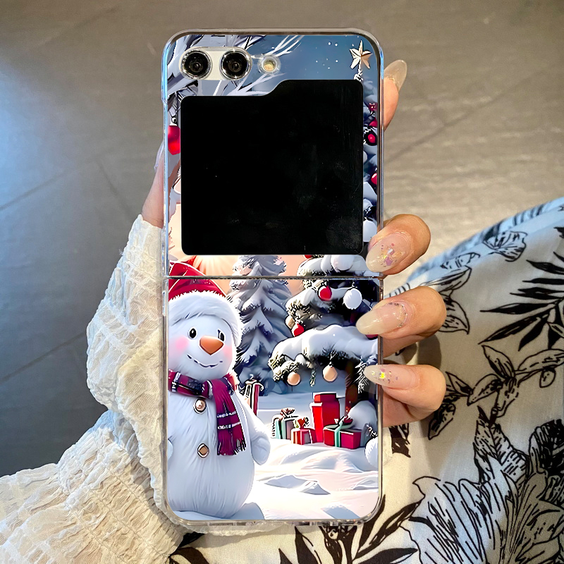 Phone Cases For Samsung - 크리스마스 눈사람 엘크 폰 케이스 삼성