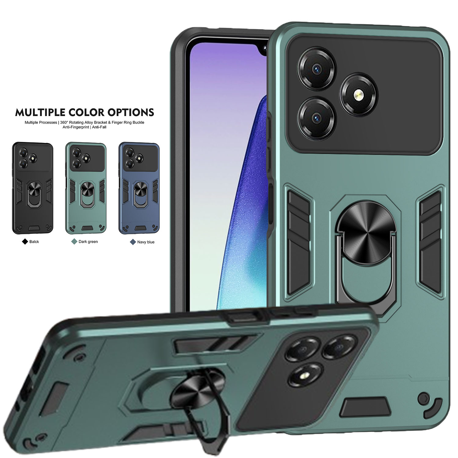 Military Grade Case - ZTE Blade A36 A56 A76 4G
