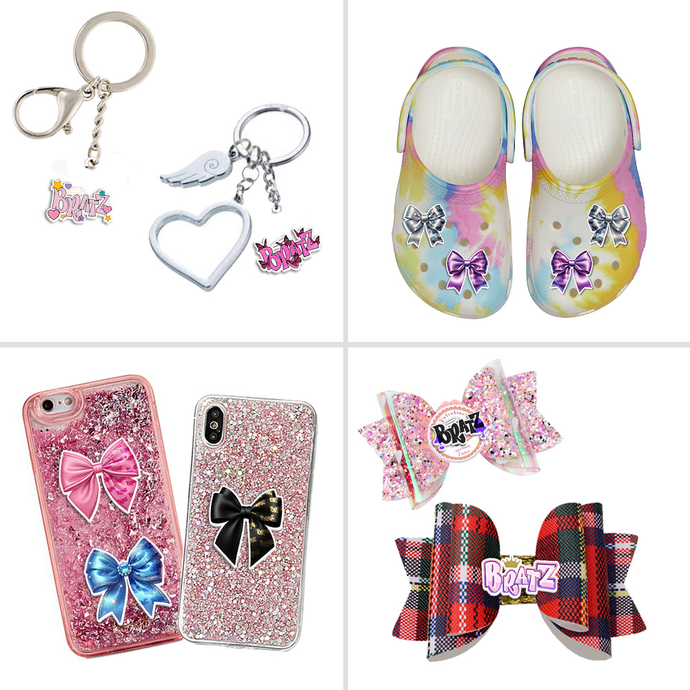 Phone Cases With Charms - 리본 10개/세트 인형 패션 소녀 레진