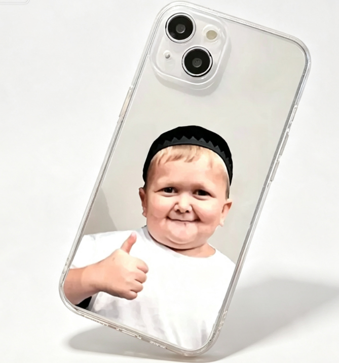 Phone Cases Viral - 바이럴 엄지척 키즈 미메 투명 폰