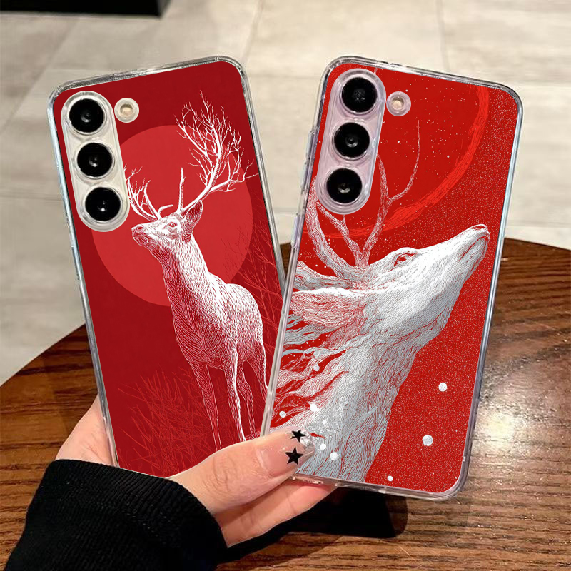 Phone Cases Red Deer - 삼성 갤럭시 A12 A15 A17 A21S