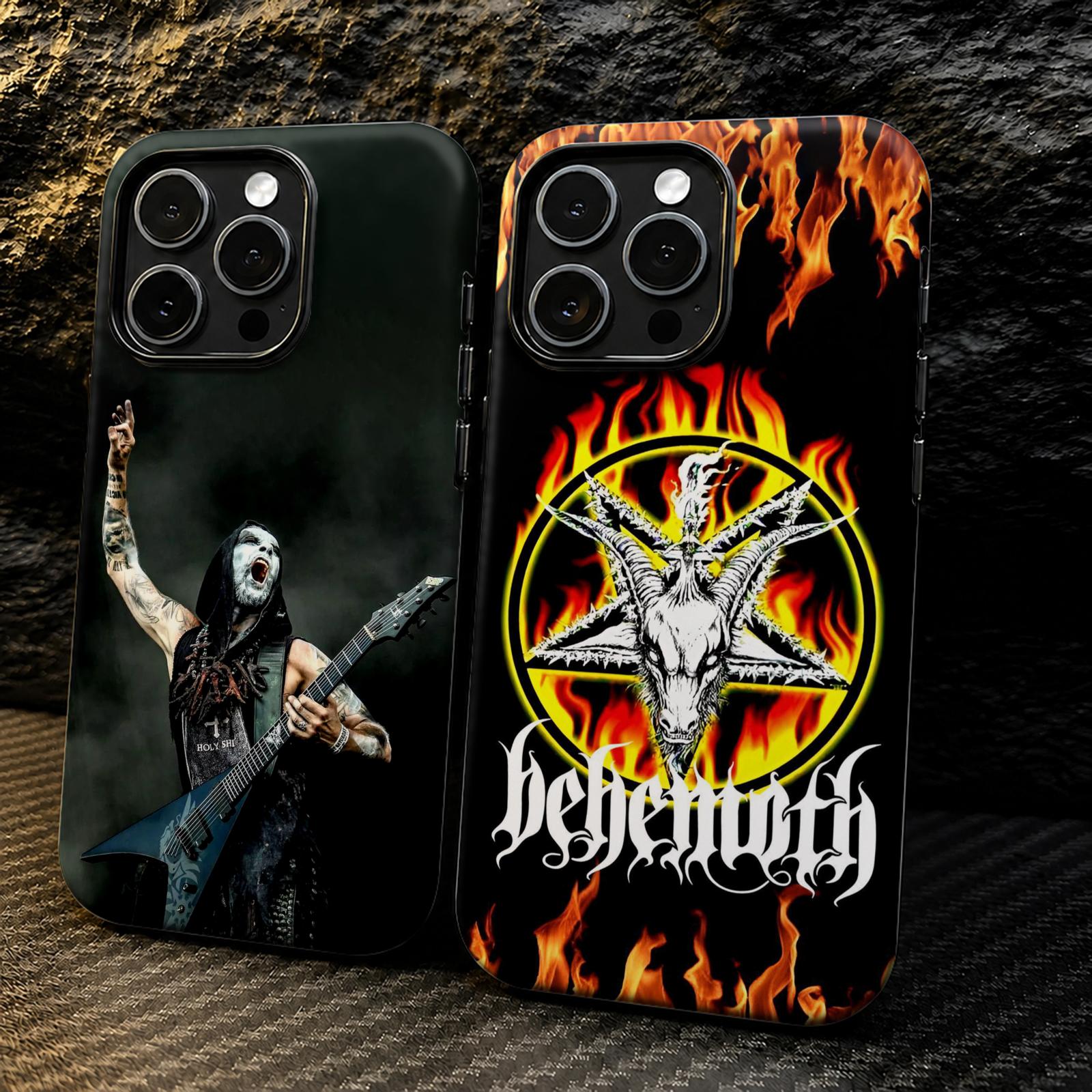 메탈 밴드 B-BehemothS 아이폰 17 16 15 - Phone Cases Metal 리뷰 및 가격