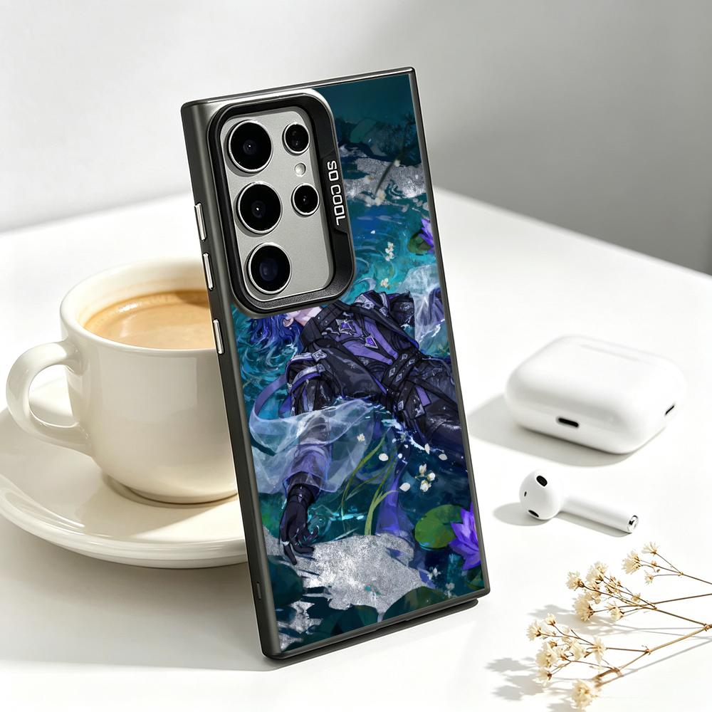 플린스 겐신 인기 게임 폰 케이스 IMD 컬러풀 실버  - Phone Cases For Samsung 리뷰 및 가격