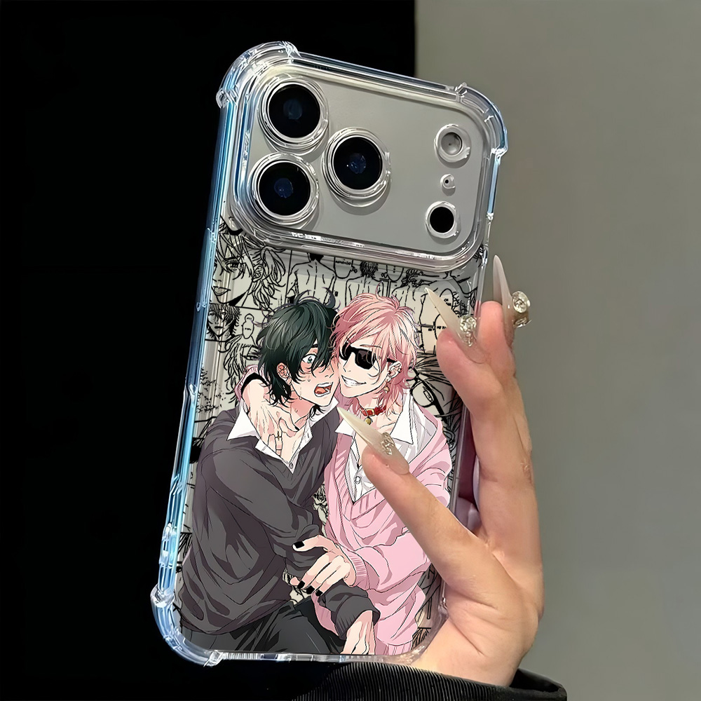 애니메이션 소년들 투명 폰 케이스 아이폰 17 16e  - Phone Cases Xr Boys 리뷰 및 가격