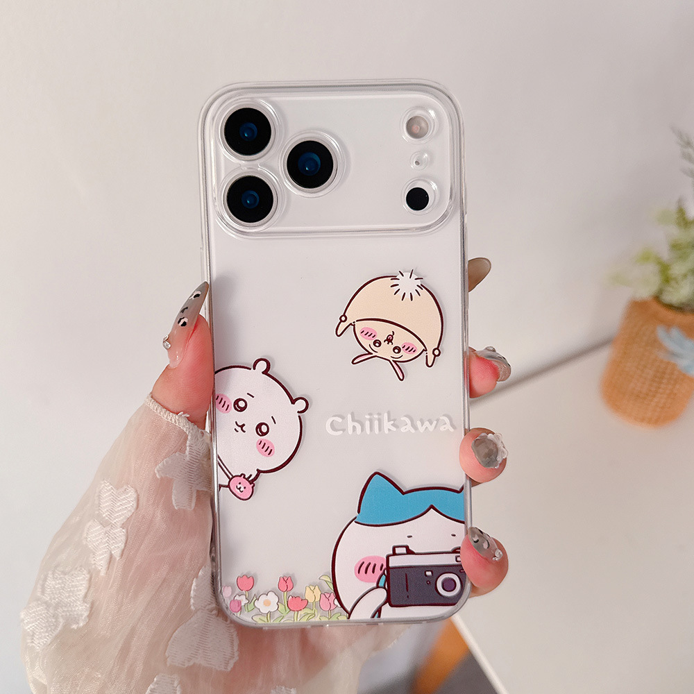 귀여운 일본 애니메이션 치이카와 우사기 하치와레 투명  - Cute Cartoon Case 리뷰 및 가격