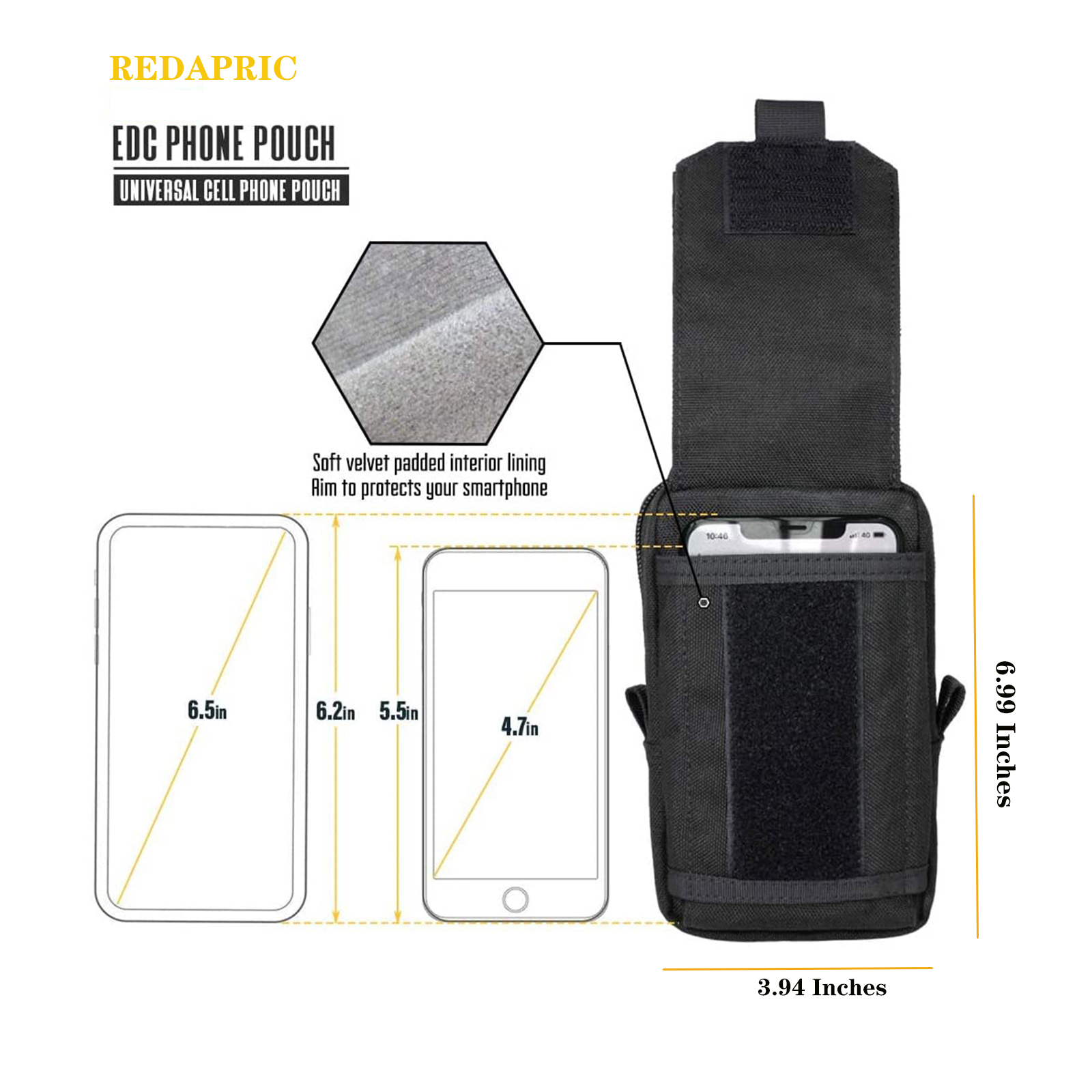 남성용 전술 몰리 파우치, 허리 가방, 야외 EDC 도 - Military Grade Case 리뷰 및 가격