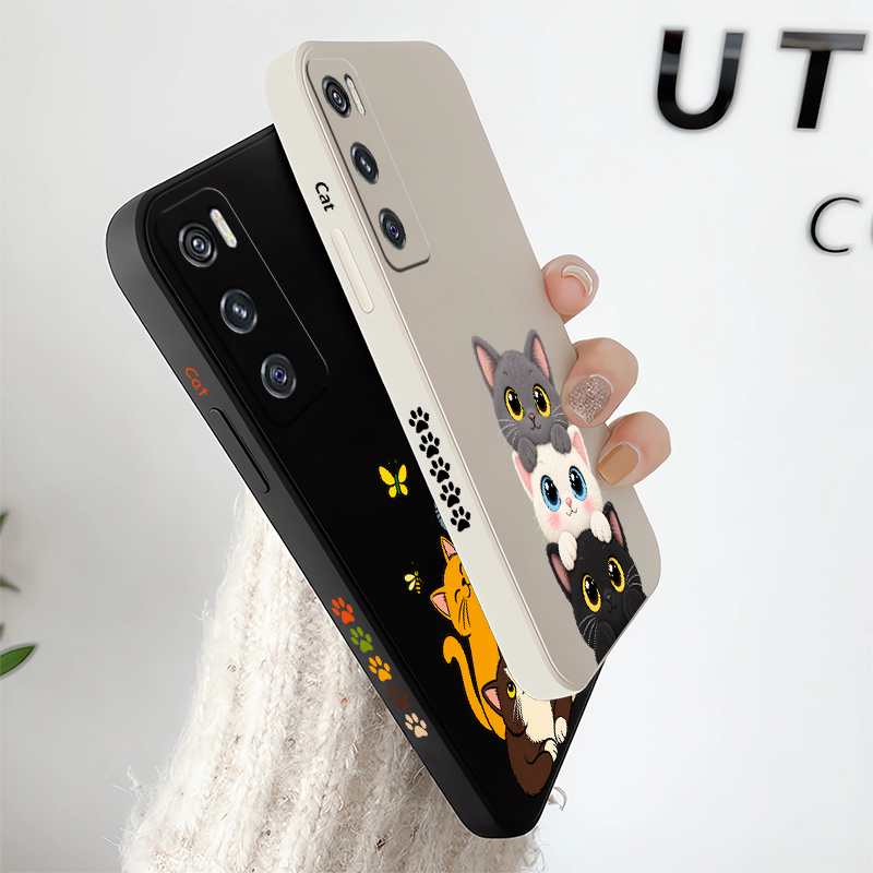 귀엽고 다채로운 색상의 고양이 디자인 스마트폰 케이스  - Vivo V40 리뷰 및 가격