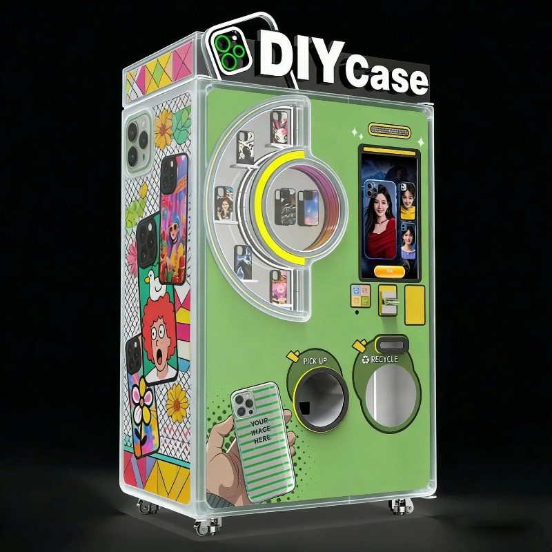 DIY 셀프 서비스 휴대폰 케이스 자판기 자동 DIY  - Phone Cases Vending Machine 리뷰 및 가격