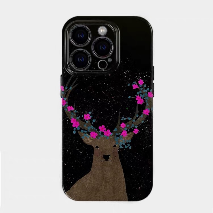 블랙 레드 시카 사슴 디자인 아이폰 17 에어 16E  - Phone Cases Red Deer 리뷰 및 가격
