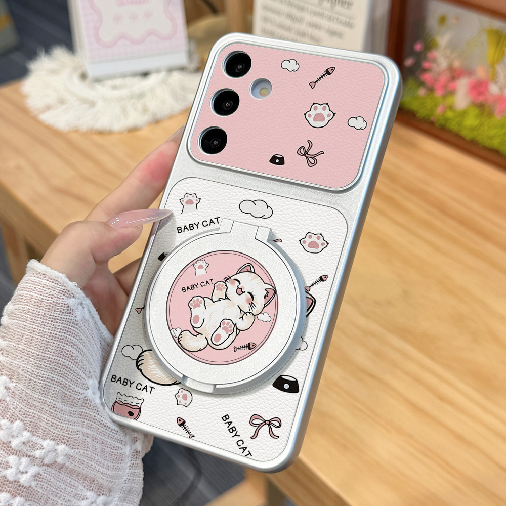 귀여운 만화 고양이 캐릭터 삼성 A57 A36 A17  - Cute Cartoon Case 리뷰 및 가격