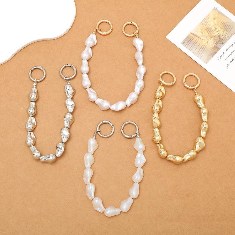 교체용 가방 액세서리 불규칙 진주 체인 분실 방지 DI - Phone Cases With Charms 리뷰 및 가격