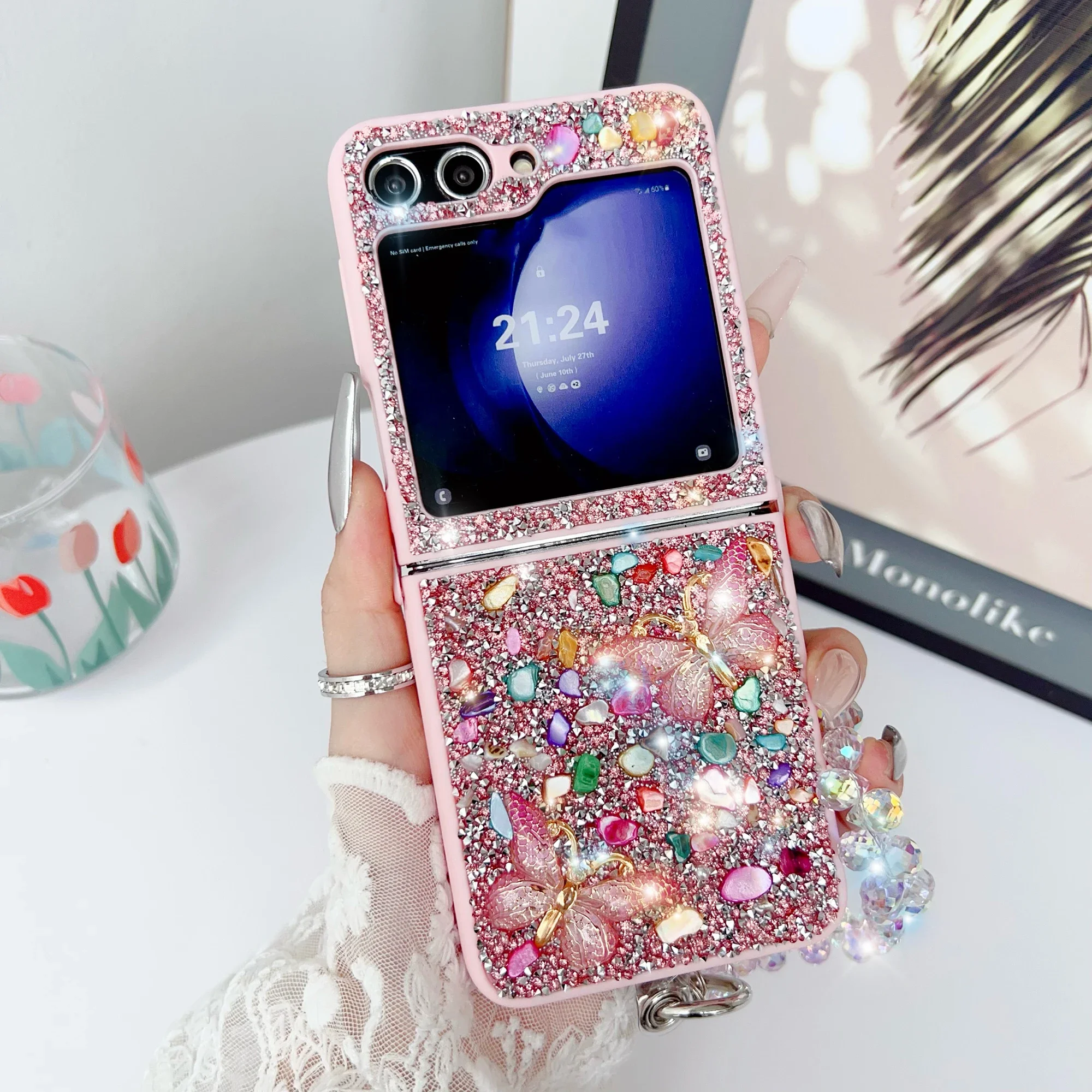 삼성 갤럭시 Z 플립 7 6 5 4 3 플립7 플립6  - Phone Cases With Straps 리뷰 및 가격