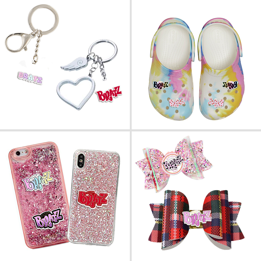 리본 10개/세트 인형 패션 소녀 레진 플래너 투명 글 - Phone Cases With Charms 리뷰 및 가격