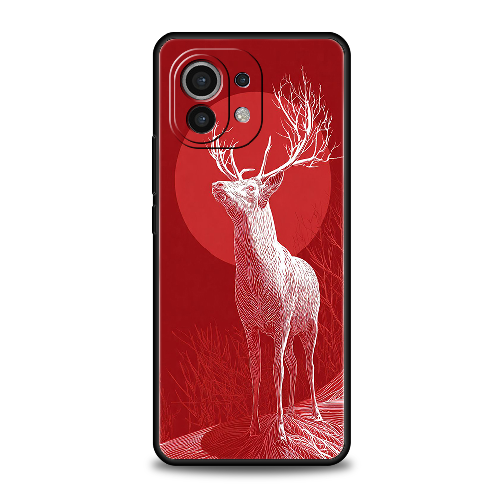 레드 디어 폰 케이스 커버 (샤오미 미 17 15 14 - Phone Cases Red Deer 리뷰 및 가격