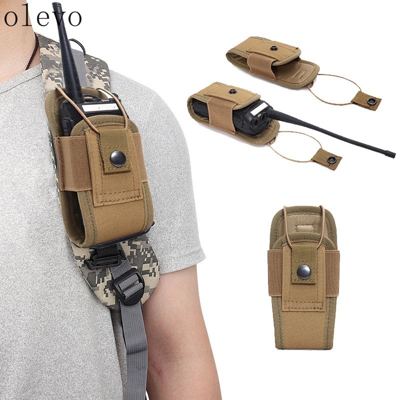 새로운 무전기 파우치 홀더 포켓 인터폰 홀스터 전술 워 - Military Grade Case 리뷰 및 가격