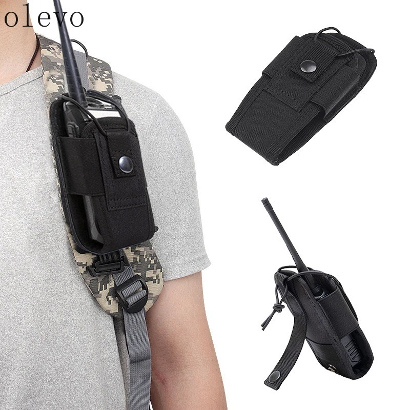 새로운 무전기 파우치 홀더 포켓 인터폰 홀스터 전술 워 - Military Grade Case 리뷰 및 가격