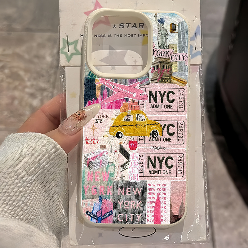 뉴욕 여행 콜라주 폰 케이스 (삼성 갤럭시 S26 S2 - Phone Cases York 리뷰 및 가격