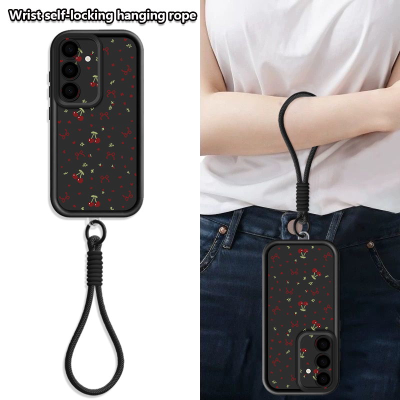 리틀 체리 패턴 끈형 폰 케이스 삼성 갤럭시 S26 S - Phone Cases With Straps 리뷰 및 가격