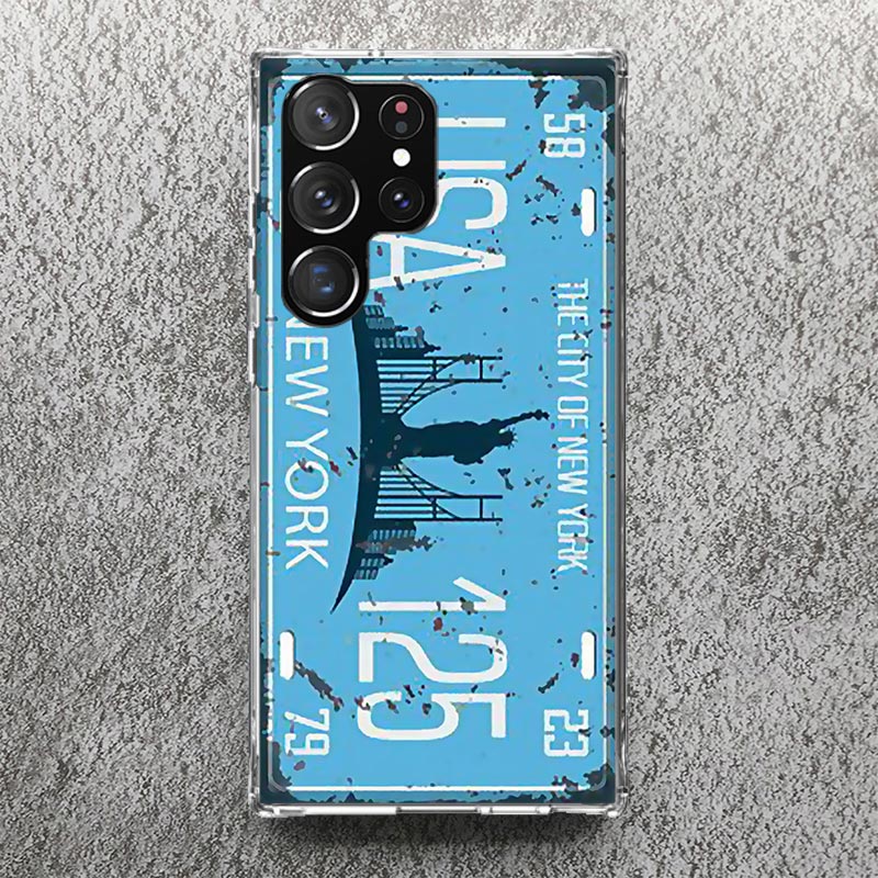 라이선스 뉴욕 플레이트 번호 휴대폰 케이스, 삼성 갤럭 - Phone Cases York 리뷰 및 가격