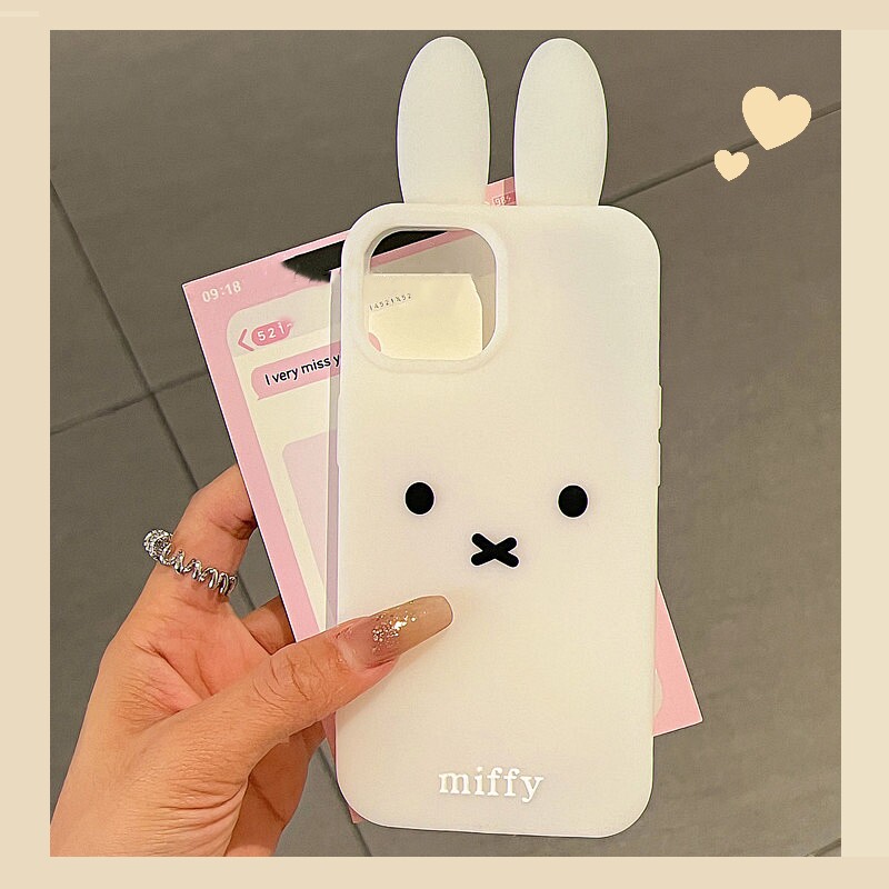3D 입체 귀여운 만화 미피 토끼 아이폰 17 16 1 - Cute Cartoon Case 리뷰 및 가격