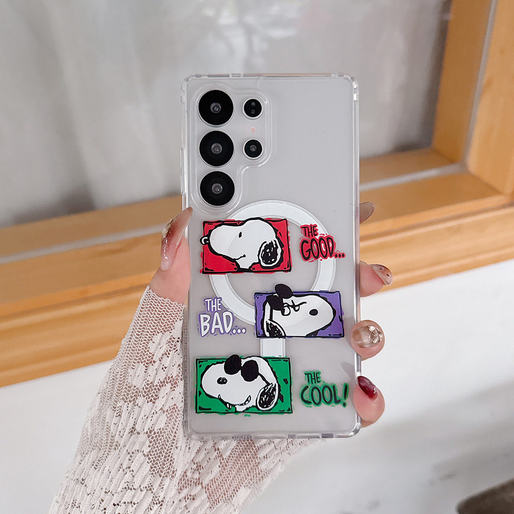 귀여운 만화 스누피 찰리 브라운 마그네틱 Magsafe - Cute Cartoon Case 리뷰 및 가격